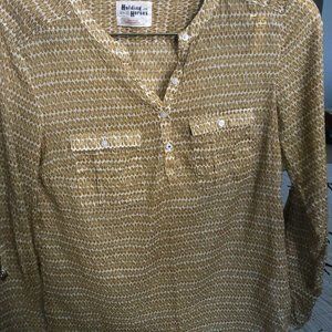 Holding Horses Anthropologie Yellow Horse Print